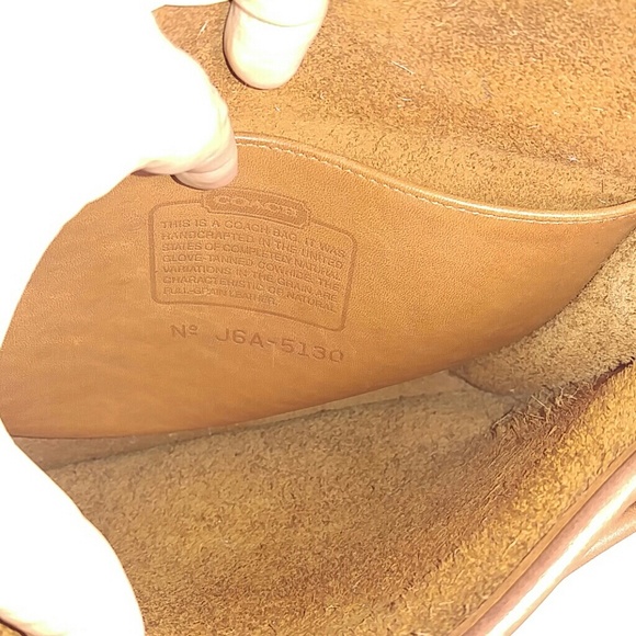 Coach Brass Latch Legacy Leather Purse