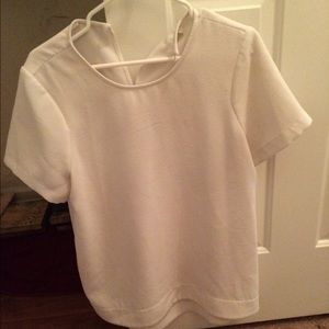Madawell L white shirt
