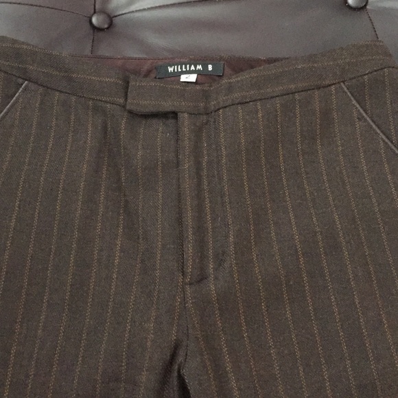 William B Dress pants slit bottom flare leg... - Picture 1 of 4
