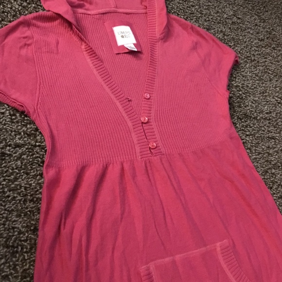 Limited Too Girls Shirt with Hood - Picture 3 of 3