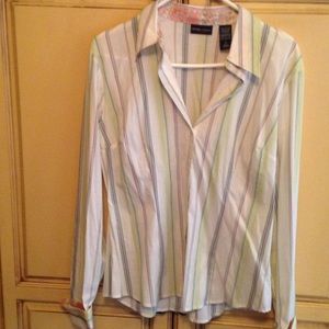 Nice NY and company stripe top