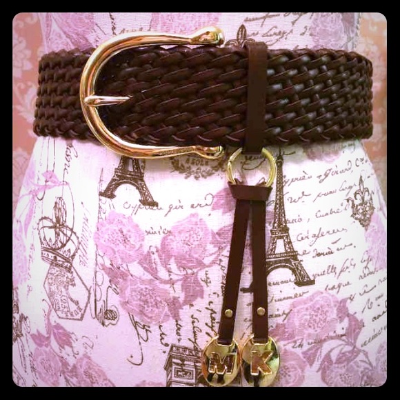 Michael Kors Thick Woven Belt