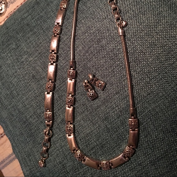 Brighton TriBeCa necklace, bracelet, & earrings