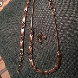 Brighton TriBeCa necklace, bracelet, & earrings