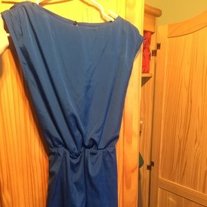 Royal blue dress