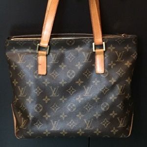 Authentic Louis Vuitton Cabas Piano Tote Handbag