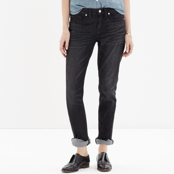 Madewell Denim - Madewell Slim Boyjean in Seneca Wash