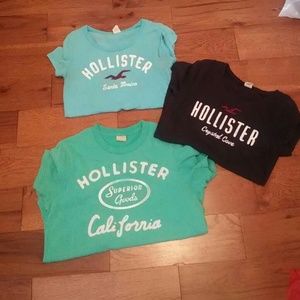 3 piece Hollister T-shirt set
