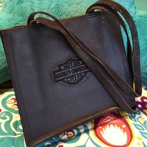 Leather Harley Davidson tote❤️🏍
