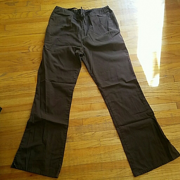 Cherokee brand brown scrub pants.