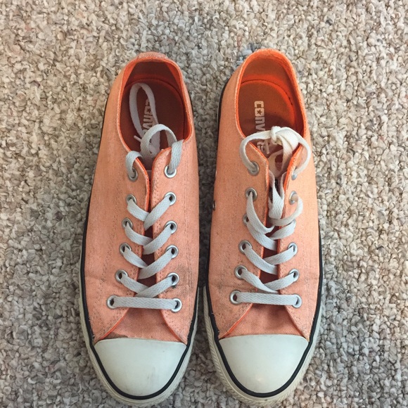 Orange converse