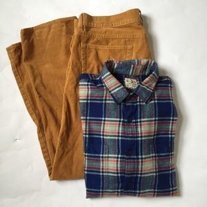 Men's J. Crew Straight Leg Corduroy Pants
