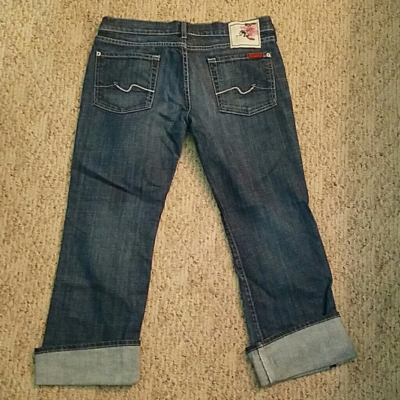 Seven brand Capri jeans. Worn twice max. Sz  30