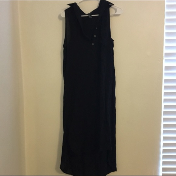 button down maxi shirt/dress