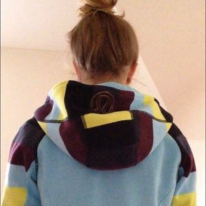 Lululemon Athletica striped hoodie