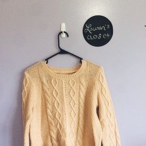 **SOLD Light Pink F21 sweater