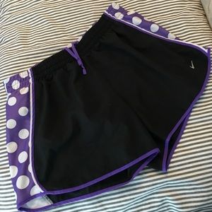 Nike dry-fit running shorts, size medium.