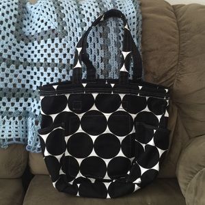 Retro metro purse
