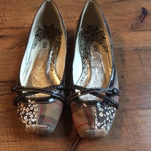 Bakers Mixed Pattern Ballet Flats