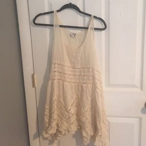 Viole and lace trapeze slip