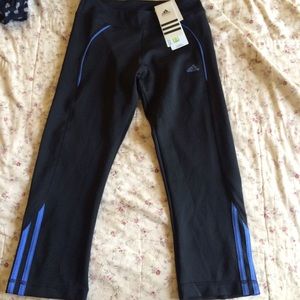 Brand new Adidas cropped yoga pants