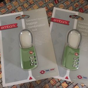 🌾2 Luggage Combination Locks