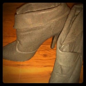 Maurices cuffed booties