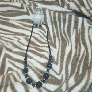 Necklace & earrings
