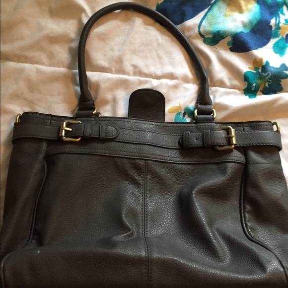 Merona grey purse