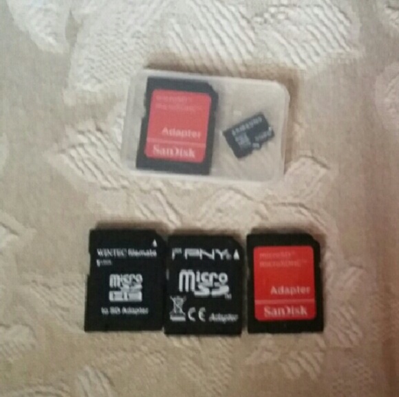 Case with SD cards