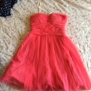 Bright pink dress