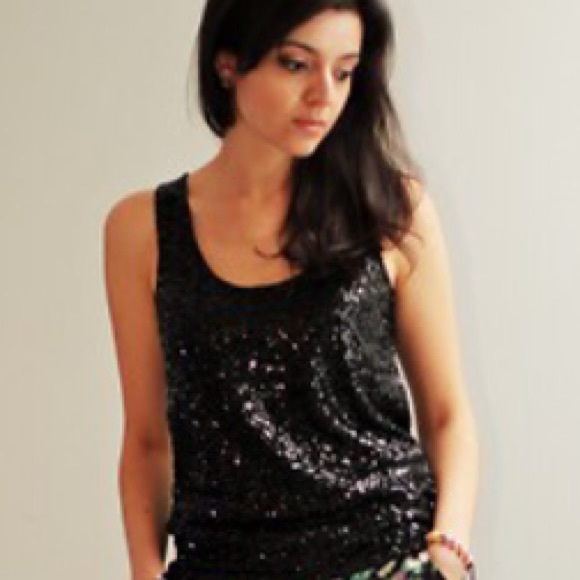 J Crew Sequin Tank