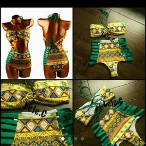 High waist bikini