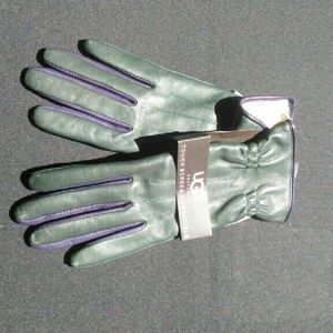 Ugg leather gloves w/touchscreen compatibility