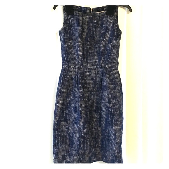 Blue and White Vintage Dress