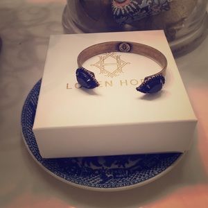 Loren Hope Large Sarra Cuff in Jet