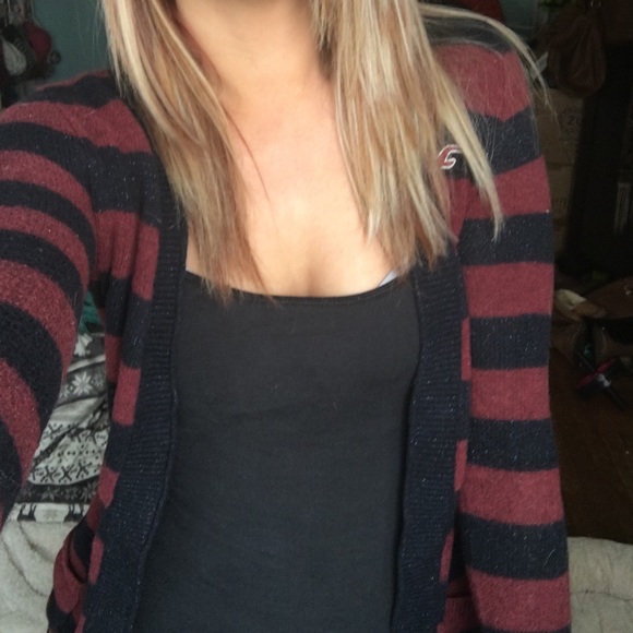 Hollister sweater cardigan!