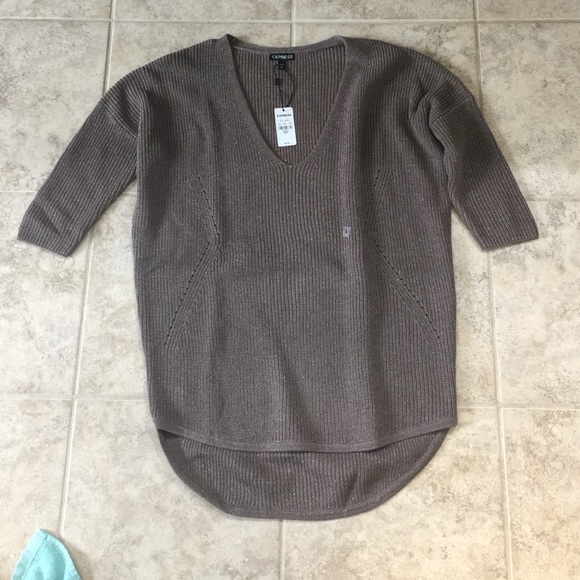 Express Metallic Sweater