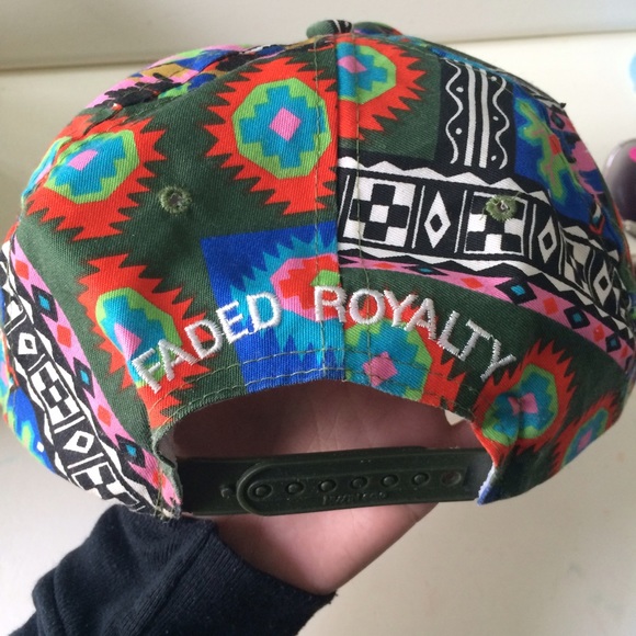 Faded royalty Aztec SnapBack