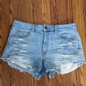American Eagle Hi-Rise Festival Jean Shorts