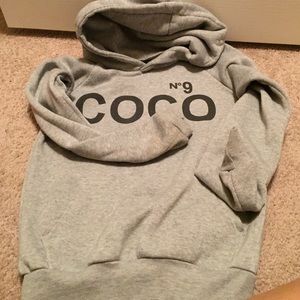 Chanel No9 hoodie.