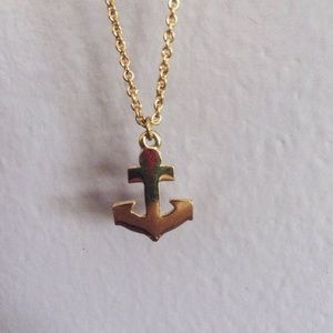 SOLD: Nautical Anchor Necklace