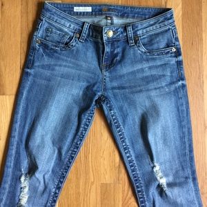 Straight Leg Petite Jeans