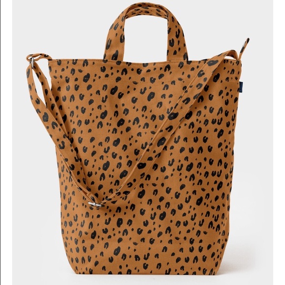 Baggu leopard tote! Used once!