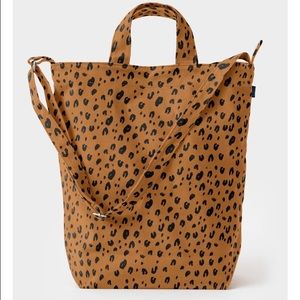 Baggu leopard tote! Used once!