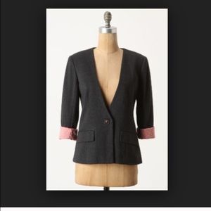 anthropologie cartonnier blazer