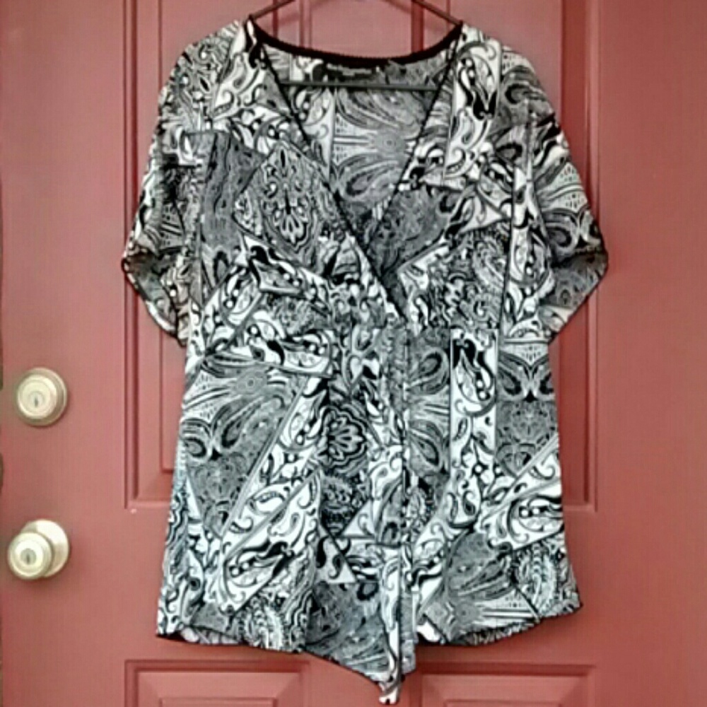 Size 22 Paisley Blouse