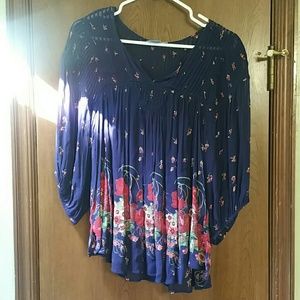 Beautiful floral blouse