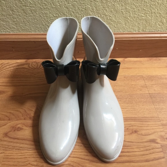 Vivienne Westwood Melissa Bow Ankle Rain Bootie