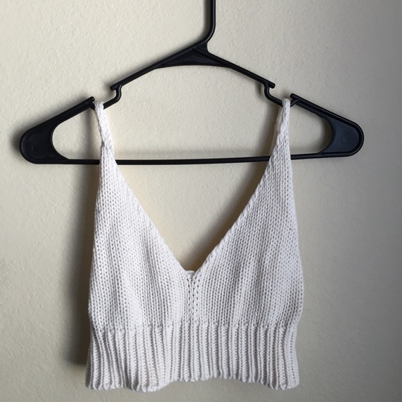 Brandy Melville Crochet Bralette